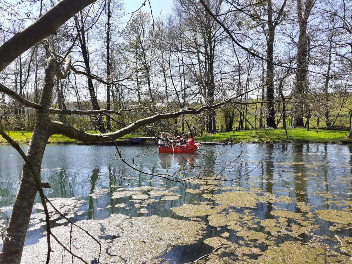 Le Moulin Des Aulnes Villa Hamois Bagian luar foto